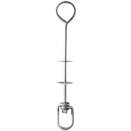 Buoy Hardware 1/2 Diameter Galvanized Rod With 4 Long Swivel